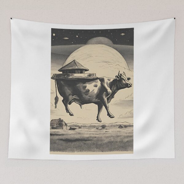 Item preview, The space cow designed and sold by sophiToon.