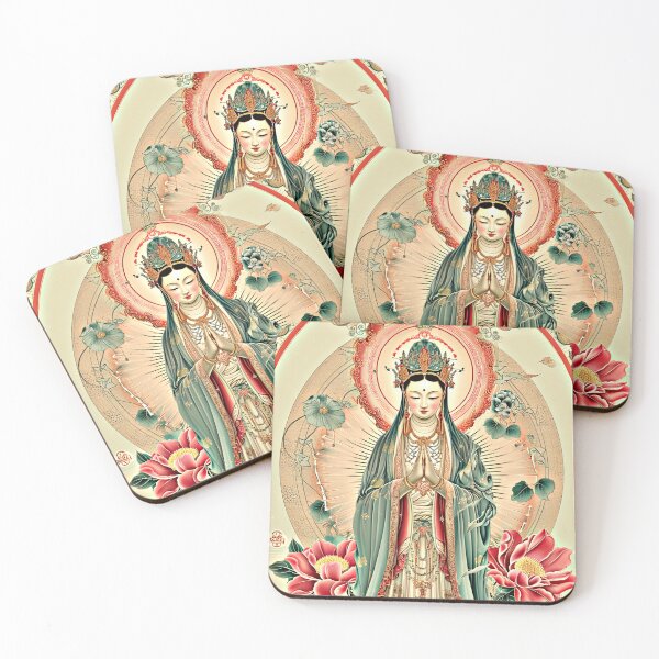 Item preview, Eternal Guanyin: Whispering Wisdom, Echoes of Ancient Grace designed and sold by couture-rapture.