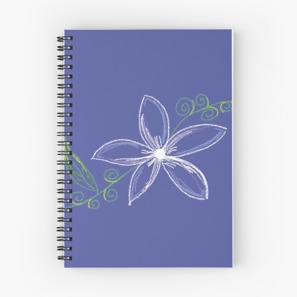 Item preview, Bosquejo digital de cadena de flores - horizontal designed and sold by jackandbey.