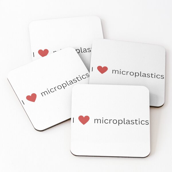 Item preview, i heart microplastics designed and sold by daikon420.