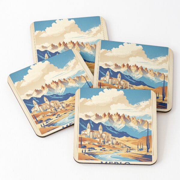 Item preview,  Merlo Argentina Vintage Poster Tourism  designed and sold by TravelersGems.