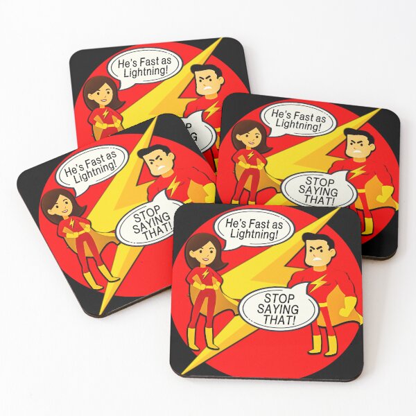 Item preview, This Superhero is Fast as Lightning designed and sold by Rembrandtq.