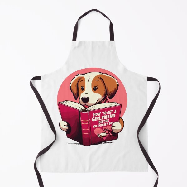 Item preview, Dog Reading: How to Get a Girlfriend Before Valentine’s Day designed and sold by Designowner.
