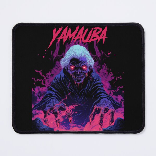 Item preview, Yamauba Synthwave Cyberpunk designed and sold by GlitchGrotesque.