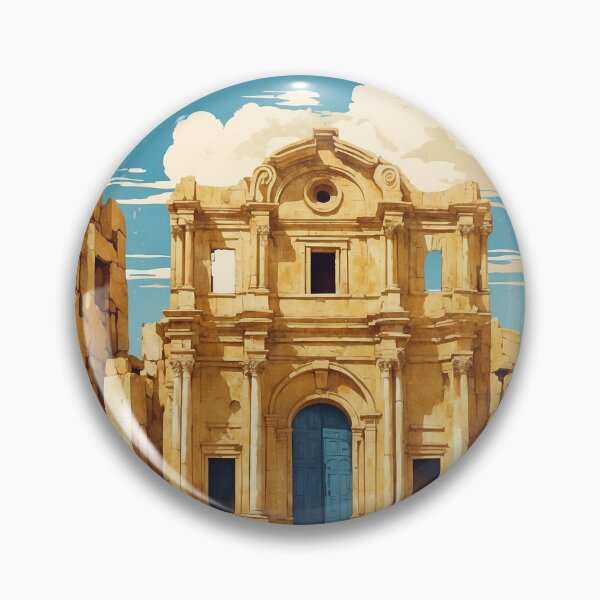 Item preview, Ruinas de San Ignacio Vintage Poster Tourism designed and sold by TravelersGems.