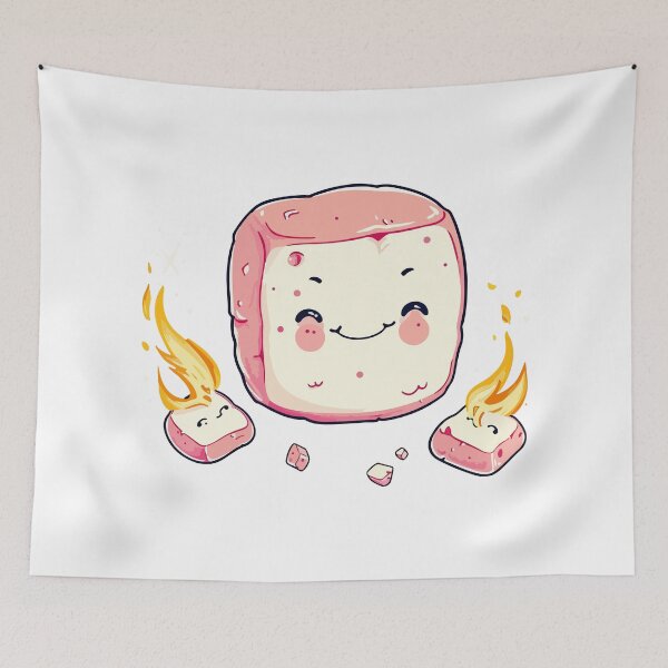 Item preview, Burning marshmallow designed and sold by TheRealmWithin.