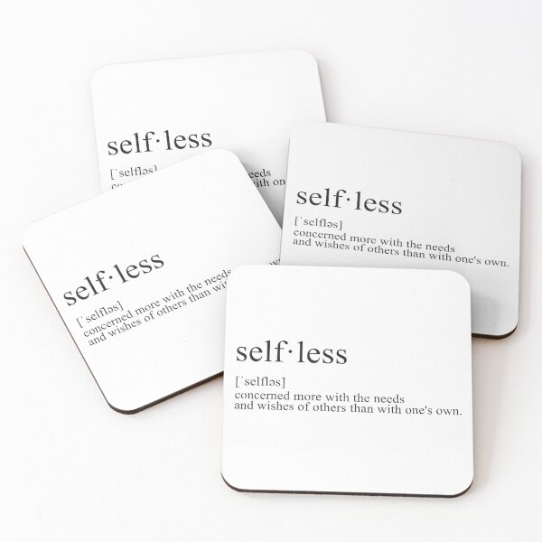 Item preview, Birthday Gift for Self-less People (Black Font) designed and sold by CMTees.