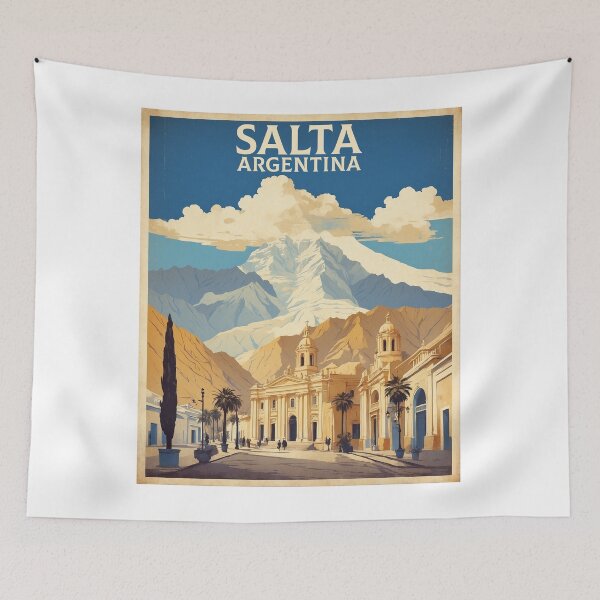 Item preview, Cartel Vintage Turismo Salta 1 designed and sold by TravelersGems.