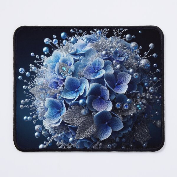 Item preview, Blingy Blue Hydrangea World (4) designed and sold by Gen-Whimsy.