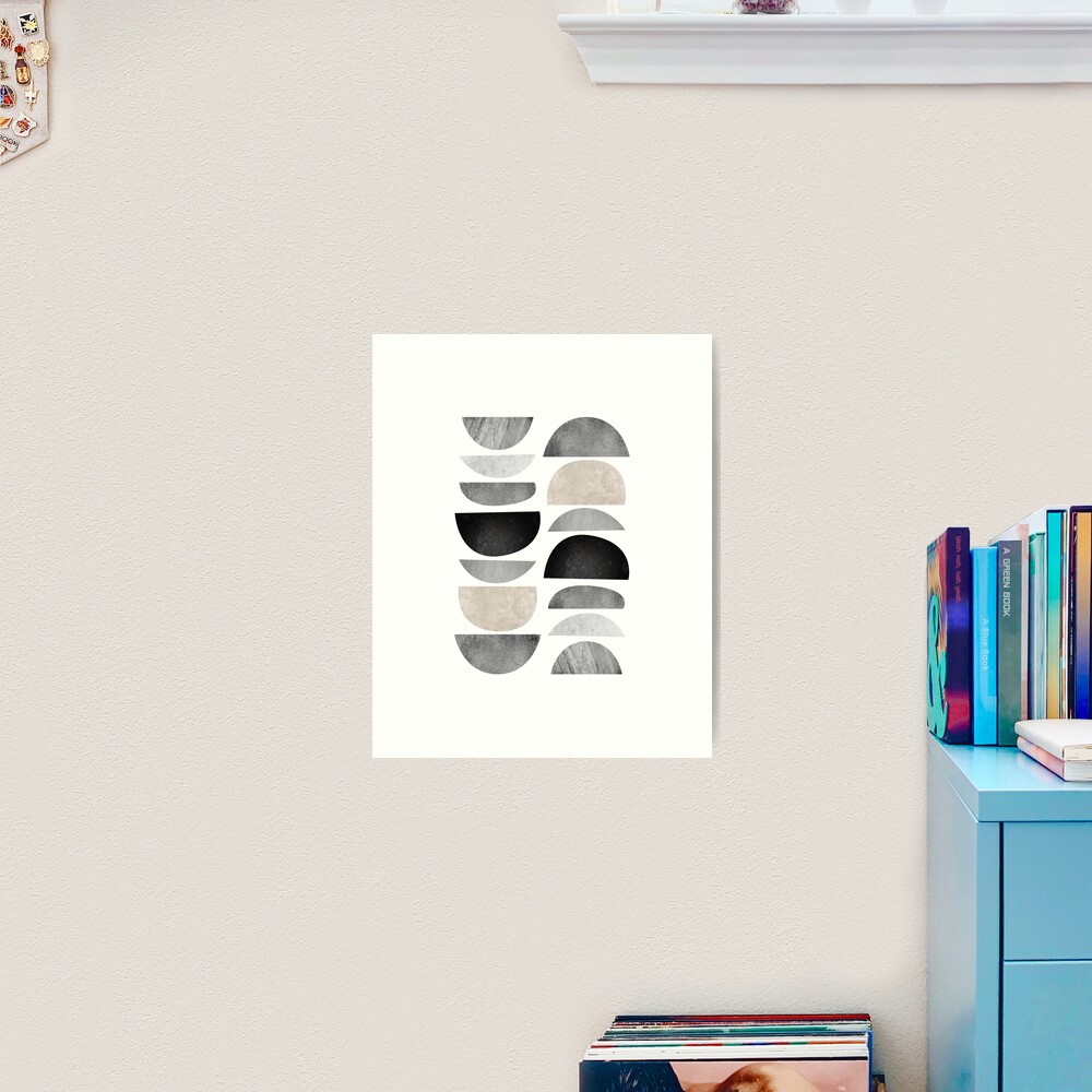 Mid Century Minimal Art Print
