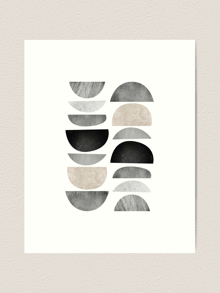Alternate view of Mid Century Minimal Art Print
