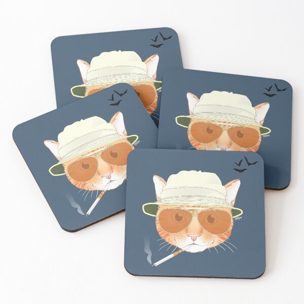 Item preview, Fear & Loathing Ginger Cat designed and sold by sa9-art.