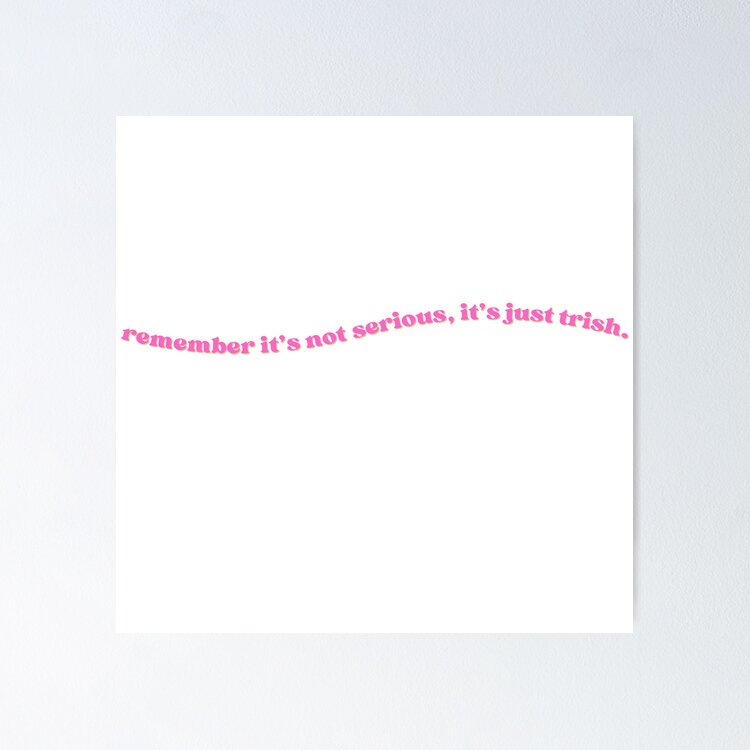 Just Trish - Trisha paytas podcast  Sticker