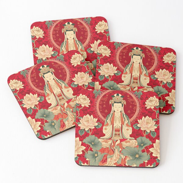 Item preview, Ocean of Mercy: Guanyin's Tranquil Sanctuary of Love designed and sold by couture-rapture.
