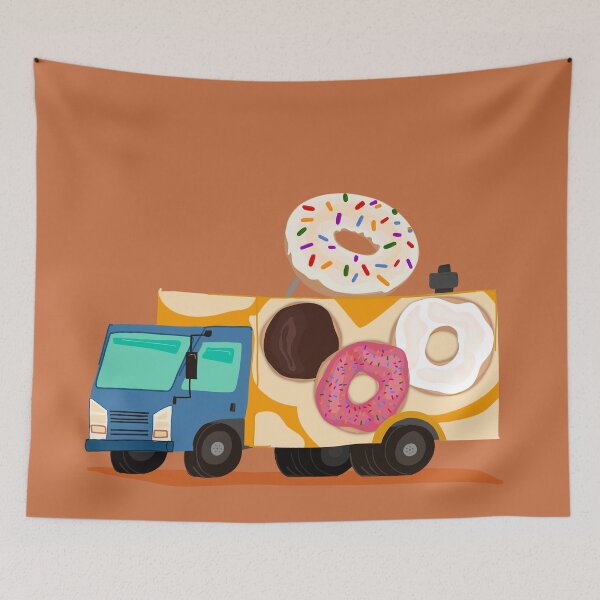 Item preview, donut truck designed and sold by Antoine Marineau Bélanger.