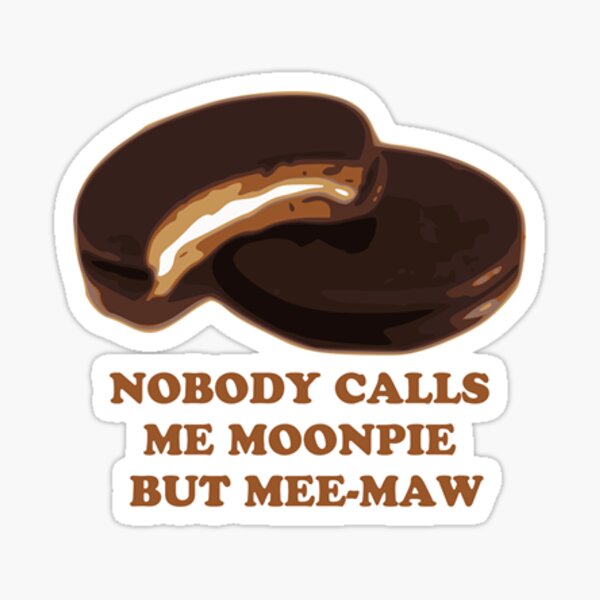 Meemaw Moonpie Pegatina