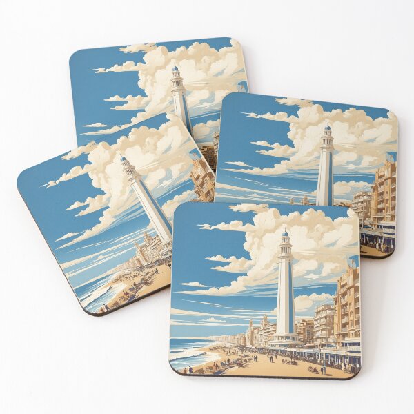 Item preview, Mar del Plata Argentina Vintage Poster Tourism  designed and sold by TravelersGems.
