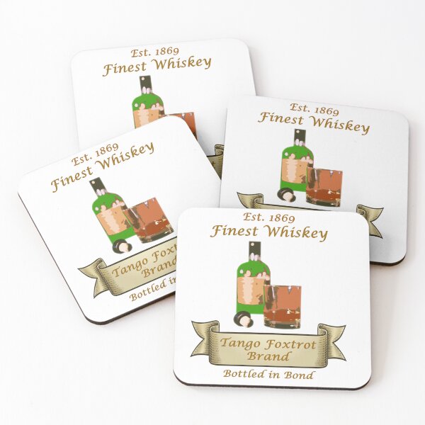 Item preview, Tango Foxtrot Brand Whiskey designed and sold by CoastalCaptures.