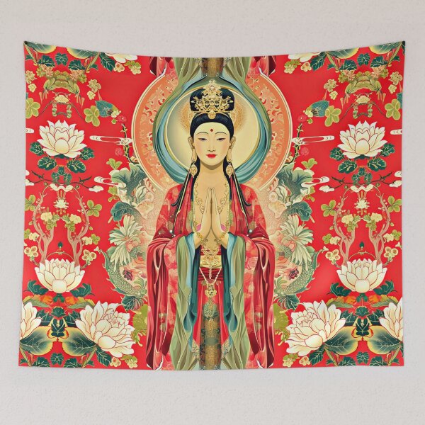 Item preview, Moonlit Guanyin: Serenity's Whisper in the Night designed and sold by couture-rapture.