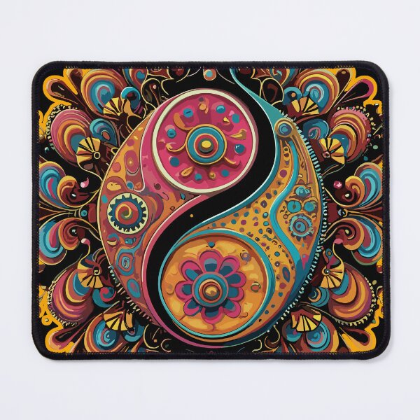 Item preview, Yin Yang Paisley Harmony designed and sold by PopezBiz.