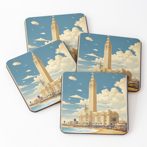 Item preview, Mar del Plata Argentina Vintage Poster Tourism 1 designed and sold by TravelersGems.