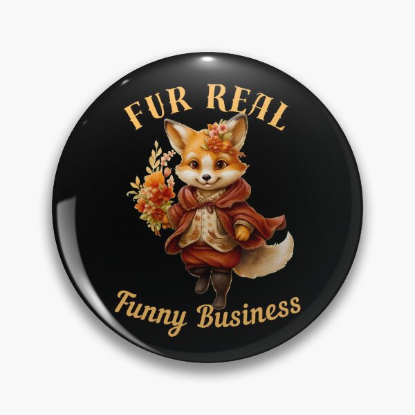 Item preview, Fur Real Funny Business. fox lover designed and sold by FoxVibes.