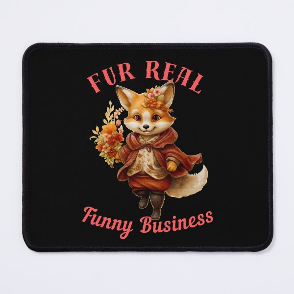 Item preview, Fur Real Funny Business. fox head designed and sold by FoxVibes.