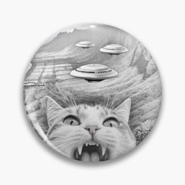 Artikelvorschau, Lustiges Katzen-UFO-Selfie in Hawaii entworfen und verkauft von FirstCast.