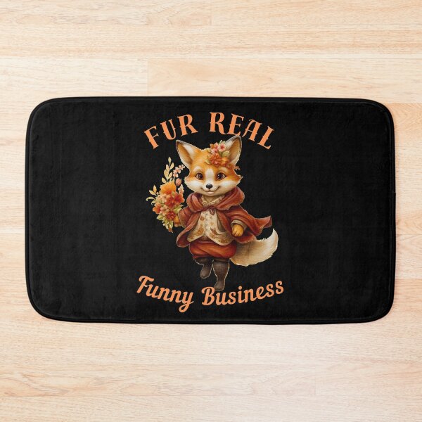 Item preview, Fur Real Funny Business. fox portrait designed and sold by FoxVibes.