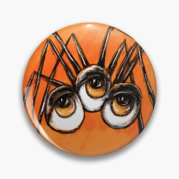 Item preview, Orange Three Eyed Spider designed and sold by threeeyedspider.