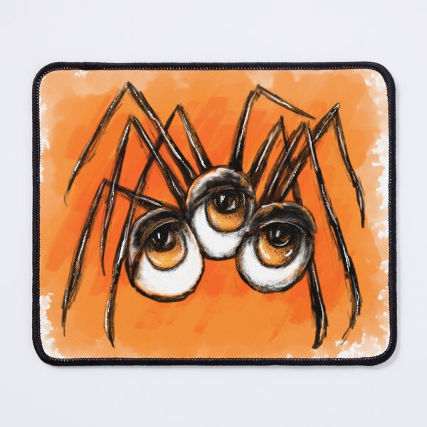 Item preview, Orange Three Eyed Spider designed and sold by threeeyedspider.