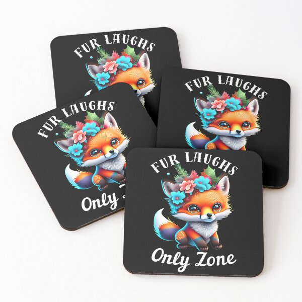 Item preview, Fur Laughs Only Zone designed and sold by FoxVibes.