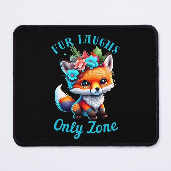 Item preview, Fur Laughs Only Zone. fox face designed and sold by FoxVibes.