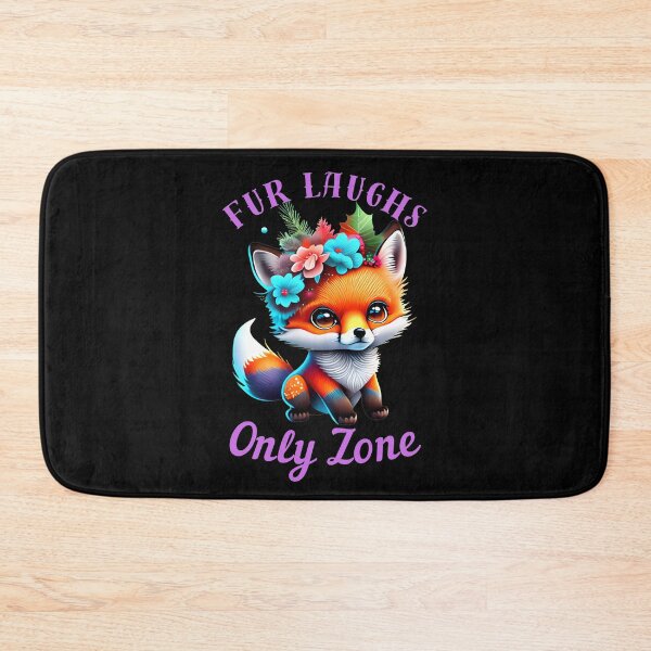 Item preview, Fur Laughs Only Zone. realistic fox designed and sold by FoxVibes.