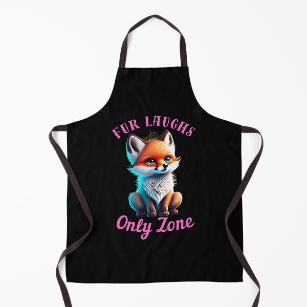 Item preview, Fur Laughs Only Zone. fox foxes designed and sold by FoxVibes.