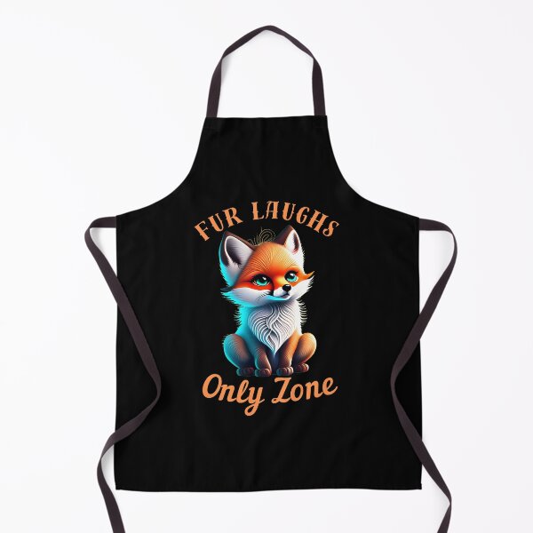 Item preview, Fur Laughs Only Zone. fox watercolor designed and sold by FoxVibes.