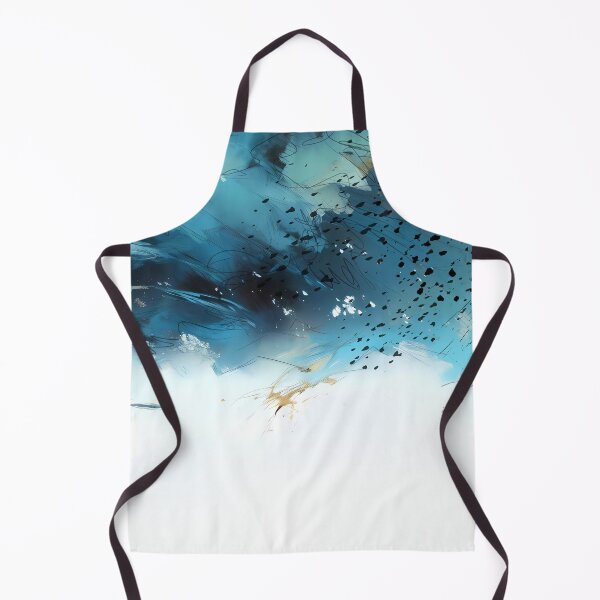 Item preview, Abstract Ocean Blues - Digital Painting designed and sold by CaraElaineArt.