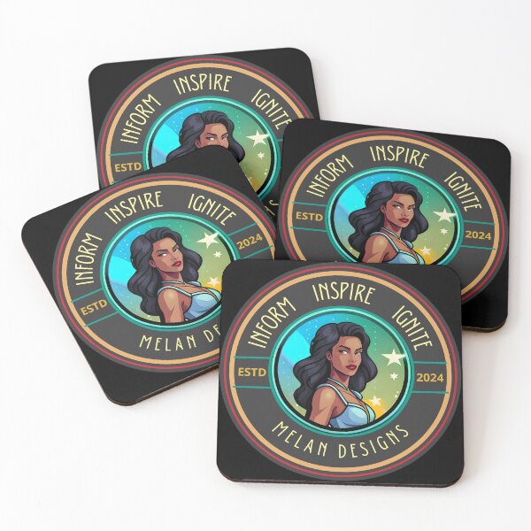 Item preview, Marvelous Superhero Woman Inform Inspire Ignite Pretty Lady designed and sold by Melan Designs.