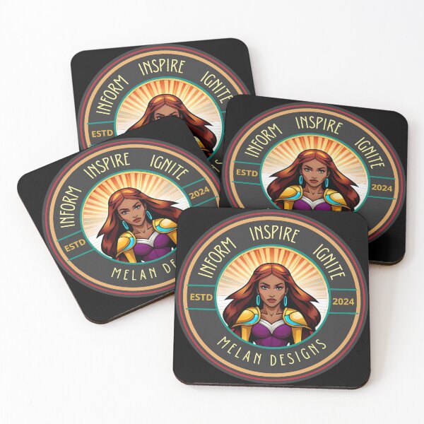 Item preview, Marvelous Superhero Woman Inform Inspire Ignite Cute Girl designed and sold by Melan Designs.