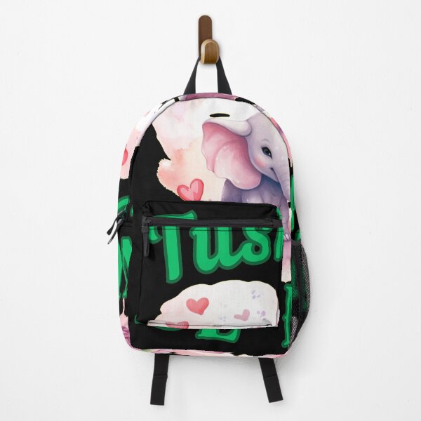 Item preview, Tusk Me, Be Mine. elephant portrait designed and sold by ElephantVibes.