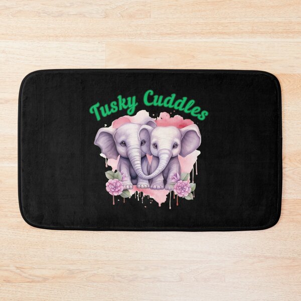 Item preview, Tusking Of You. elephant face designed and sold by ElephantVibes.