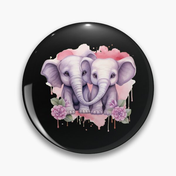 Item preview, Valentine Elephant designed and sold by ElephantVibes.