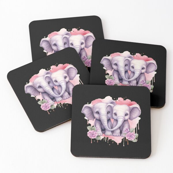 Item preview, Valentine Elephant designed and sold by ElephantVibes.