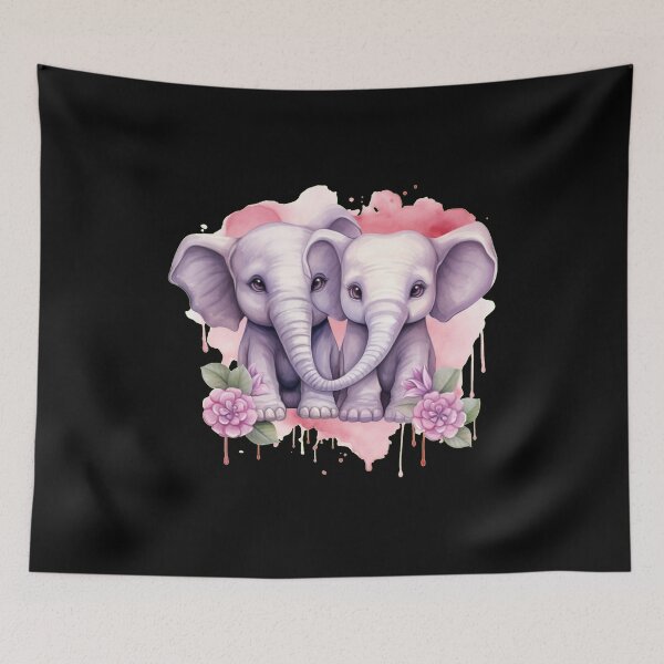 Item preview, Valentine Elephant designed and sold by ElephantVibes.