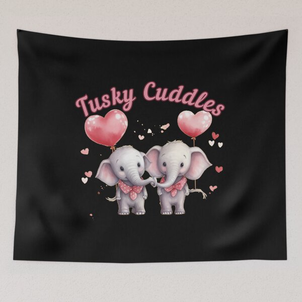 Item preview, Tusking Of You. elephant saying designed and sold by ElephantVibes.