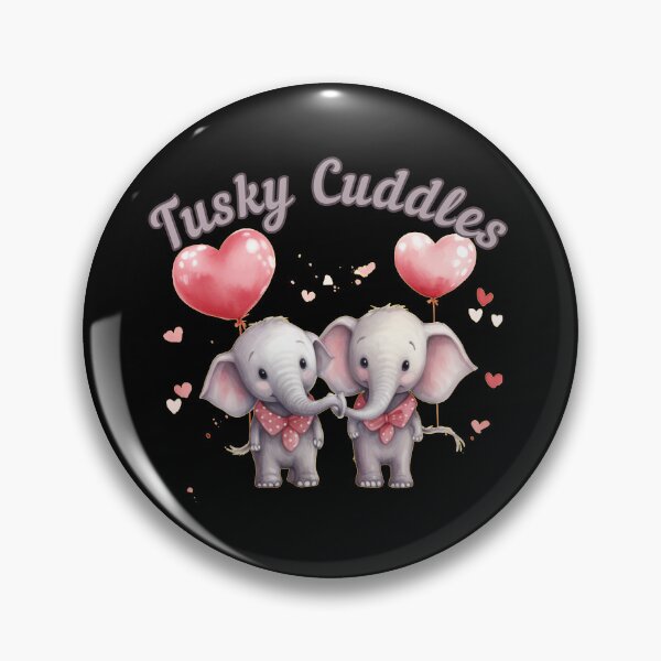 Item preview, Tusking Of You. elephant quote designed and sold by ElephantVibes.