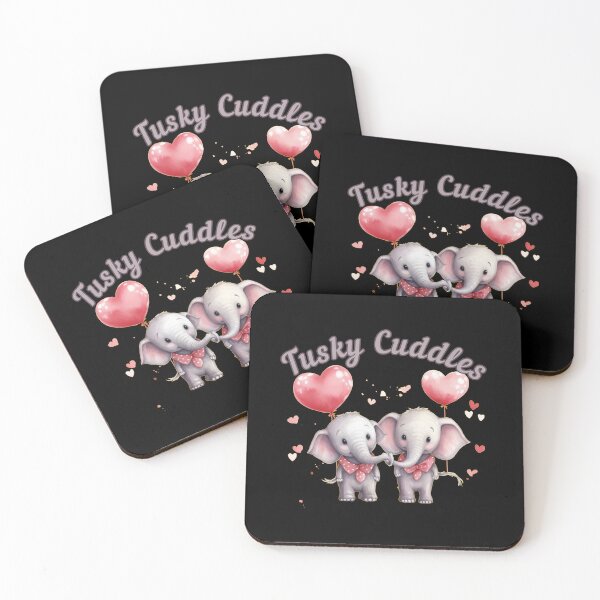 Item preview, Tusking Of You. elephant quote designed and sold by ElephantVibes.