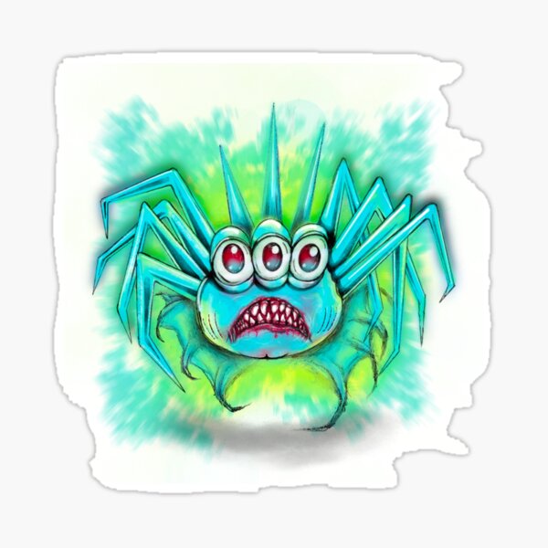Vista previa del artículo con la obra «Araña marina de tres ojos», diseñado y vendido por threeeyedspider.