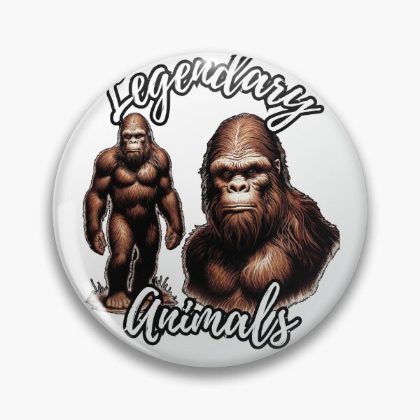 Item preview, Legendary Animals with Pictures of Bigfoot Legendary Animal designed and sold by kylmllr101684.