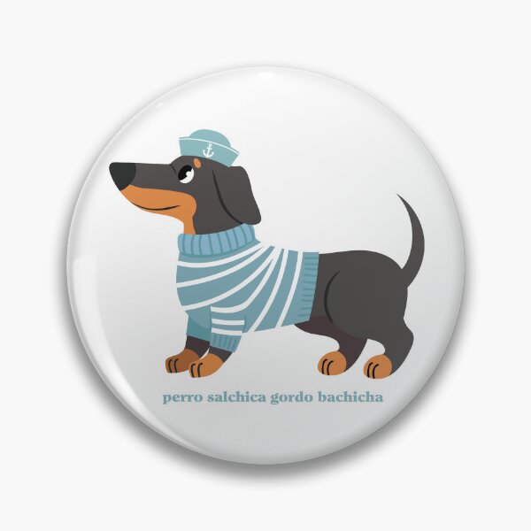 Artikelvorschau, Perro Salchicha Sweater Dachshund Sailor entworfen und verkauft von OscarAndOphelia.